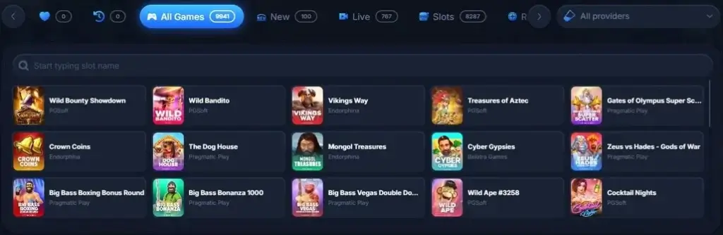 Vodka Casino официальный сайт